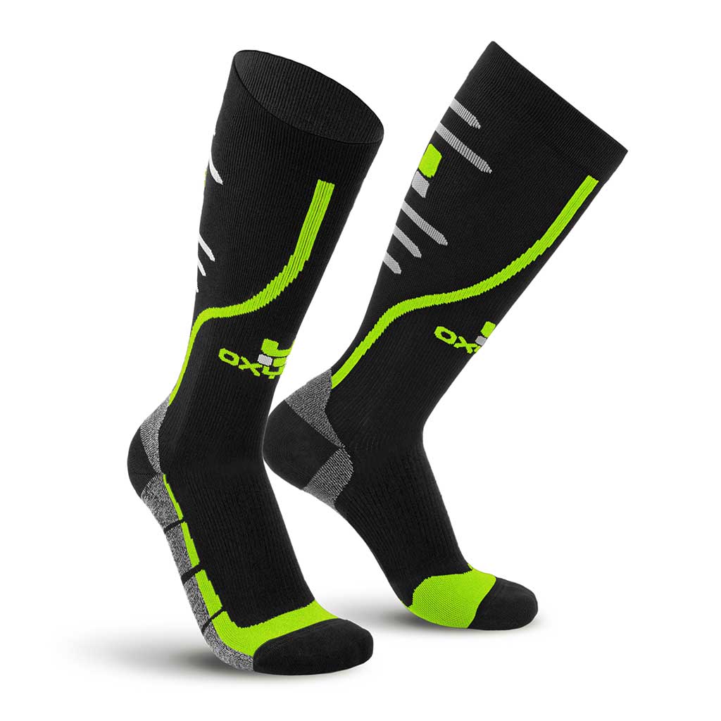 Running Track Knee-High Performance Compression Socks Oxyburn 1480