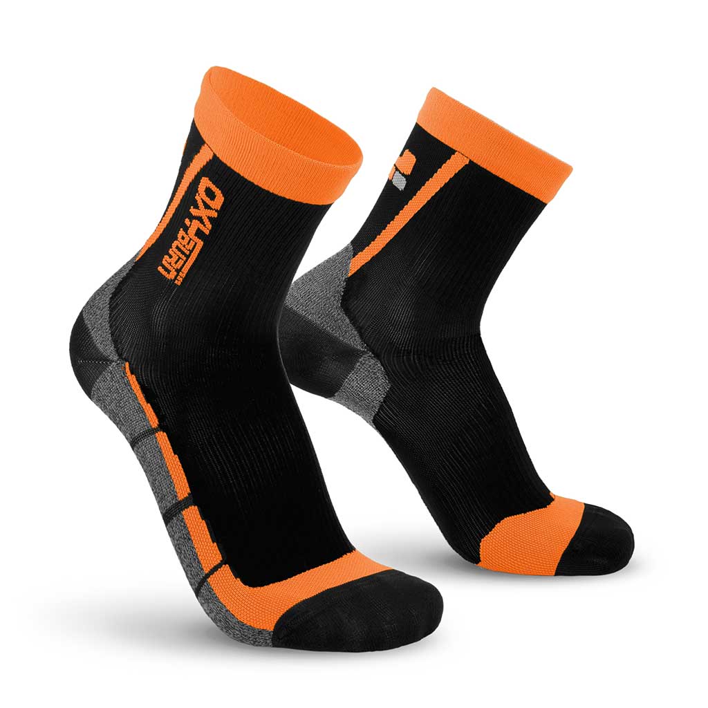 Running Track Half-Cut Performance Compression Socks Oxyburn 1495